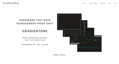 Desktop Screenshot of gradientone.com