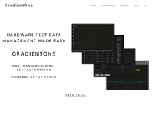 Tablet Screenshot of gradientone.com